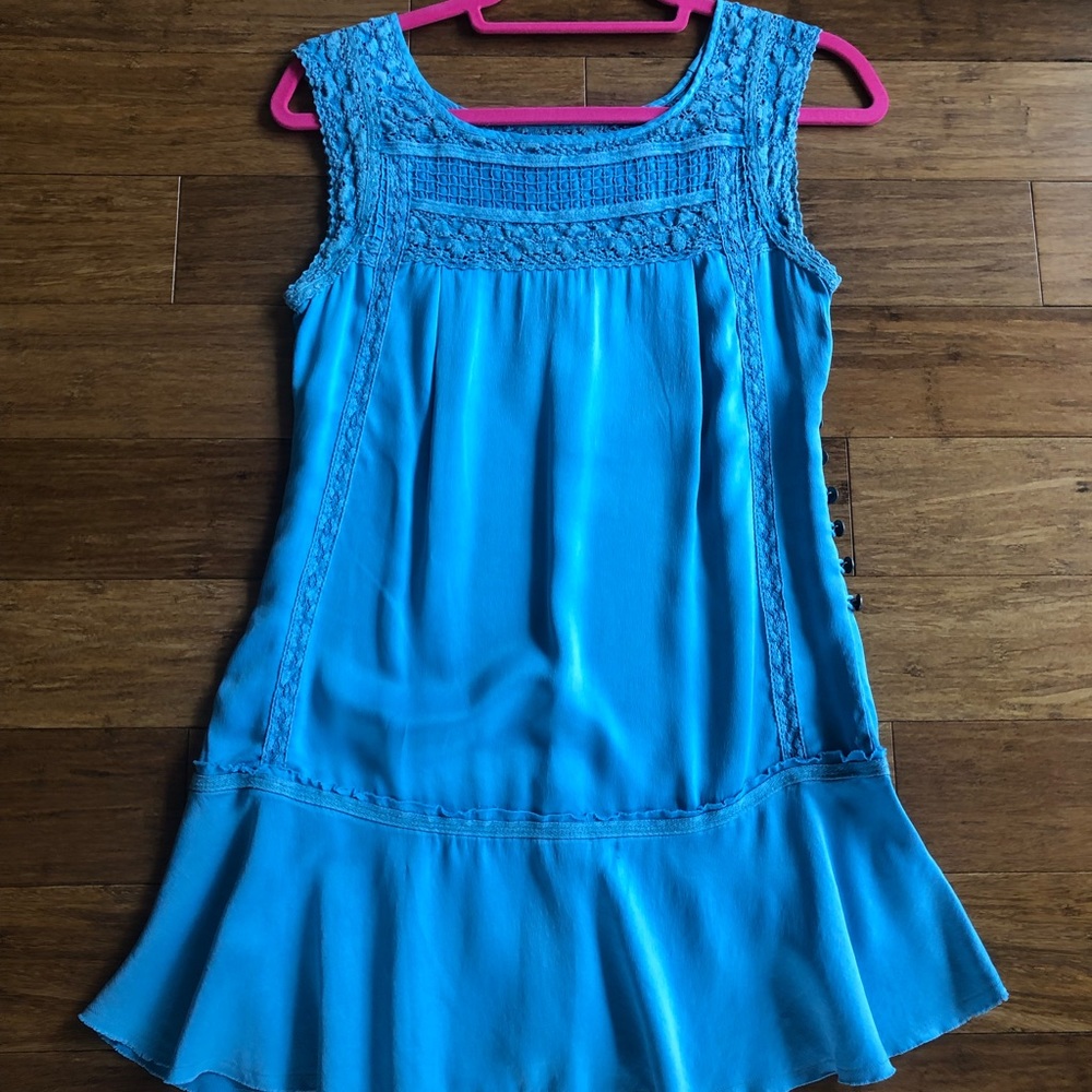 Free people 100% silk vintage blouse / tunic